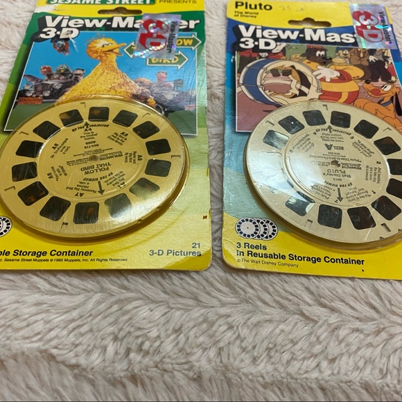 Vintage 3D View-master 2 NIP Reels Sesame Street - Picture 3 of 12